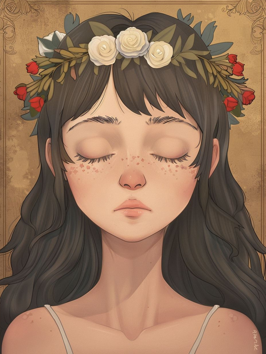 Ethereal Portraits of a Dreaming Girl - Image 4