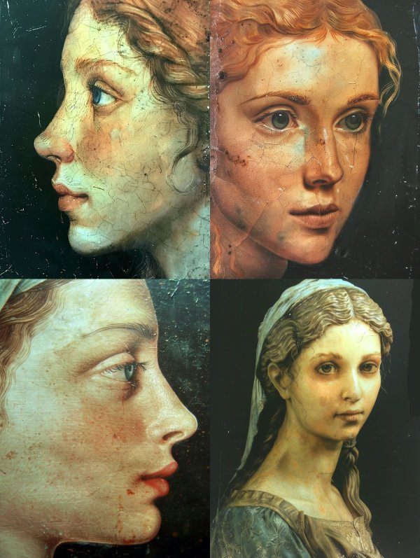 Renaissance Soul in Textured Oil