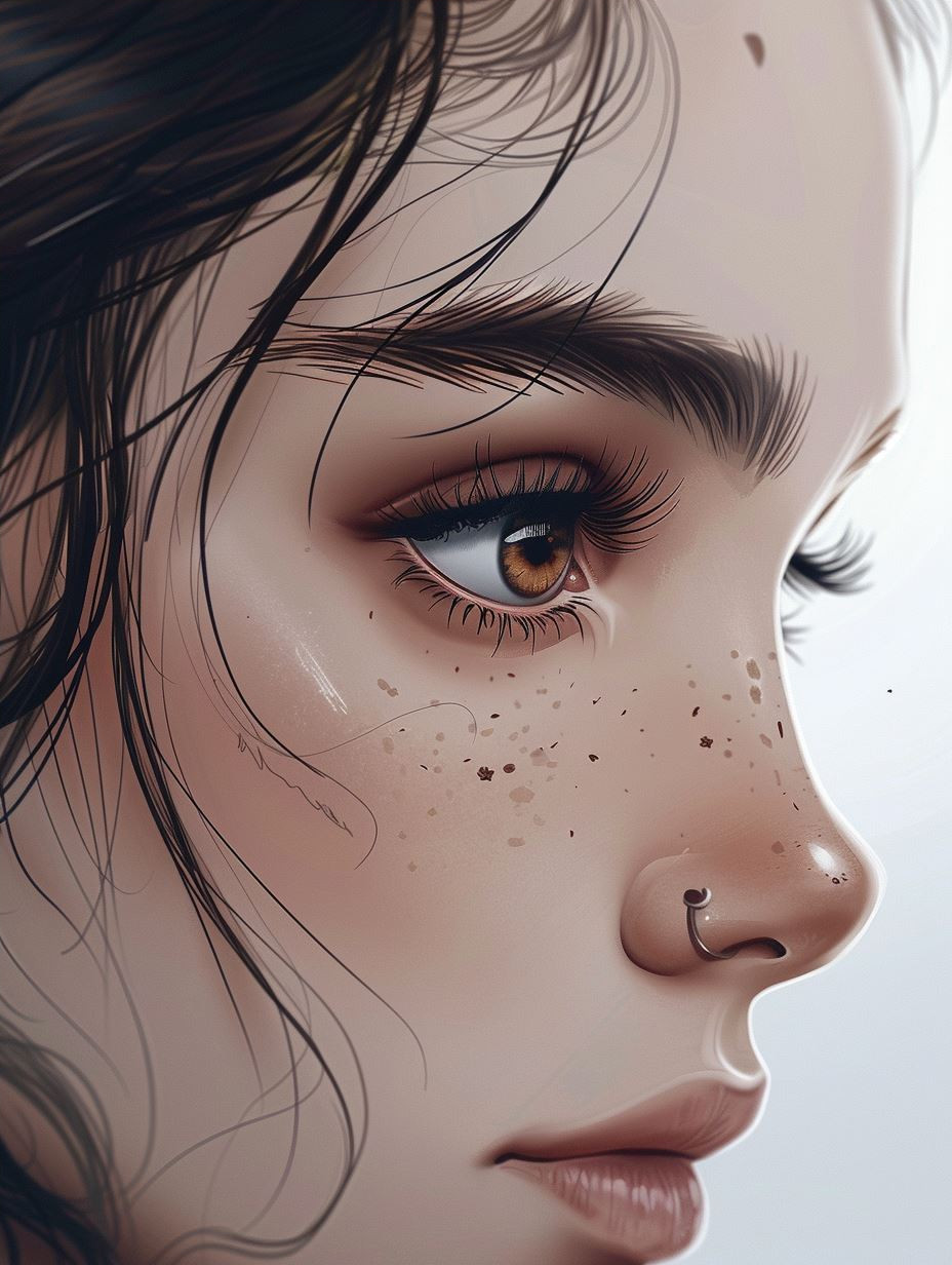 Ethereal Portraits of Freckled Beauty - Image 4