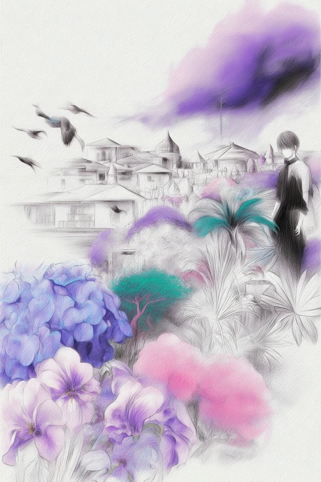 Ethereal Pastel Portrait - Image 2
