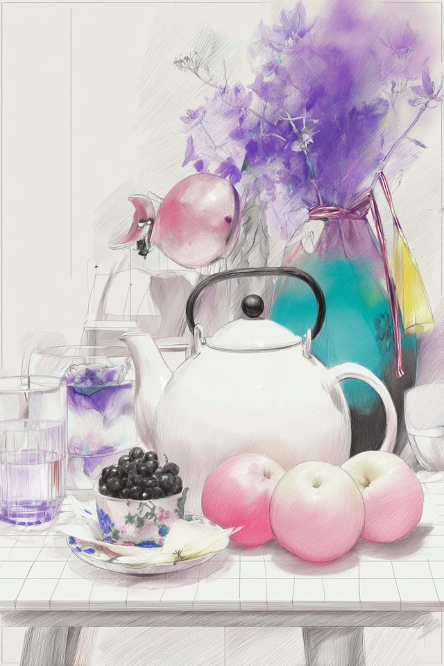 Ethereal Pastel Portrait - Image 3