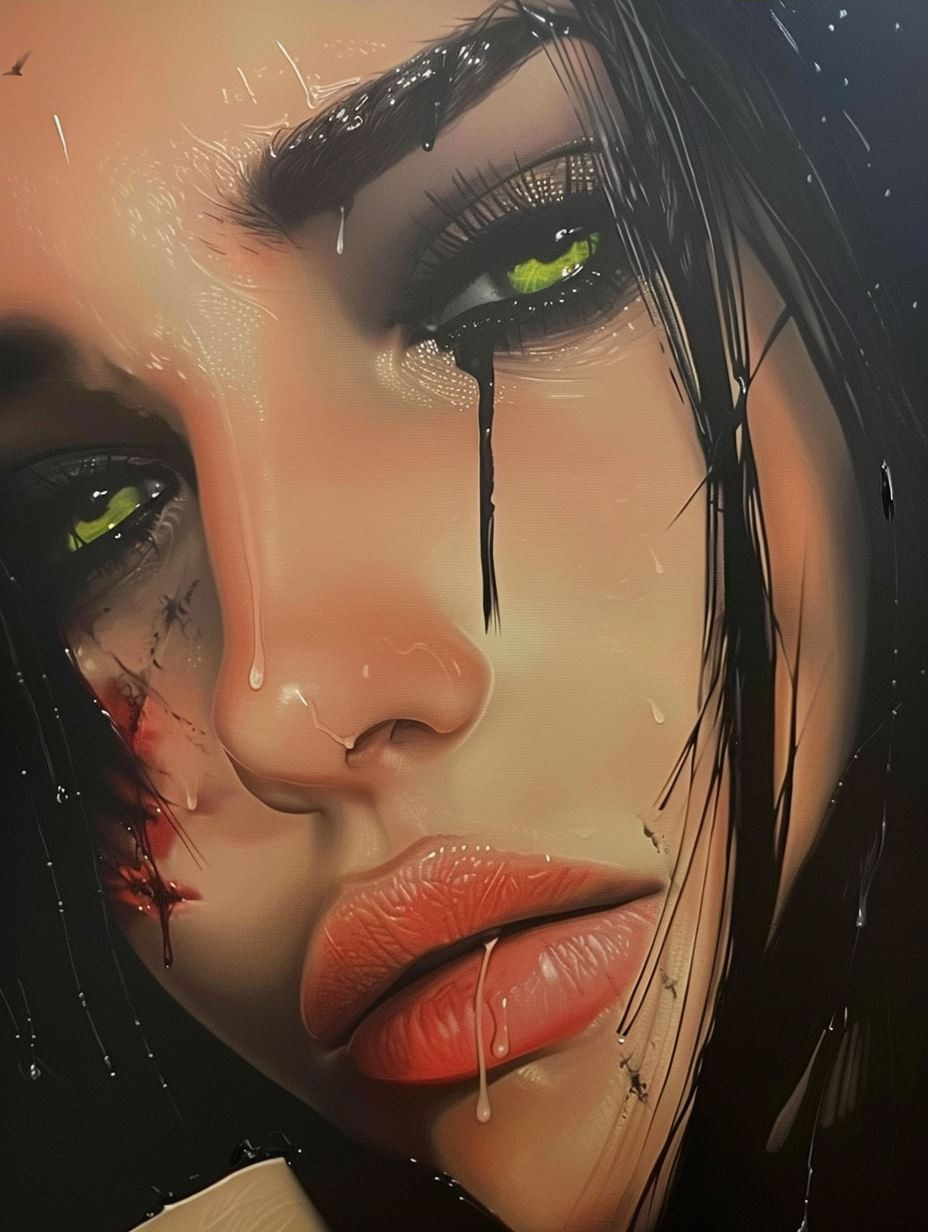 Ethereal Dark Digital Portraiture - Image 4