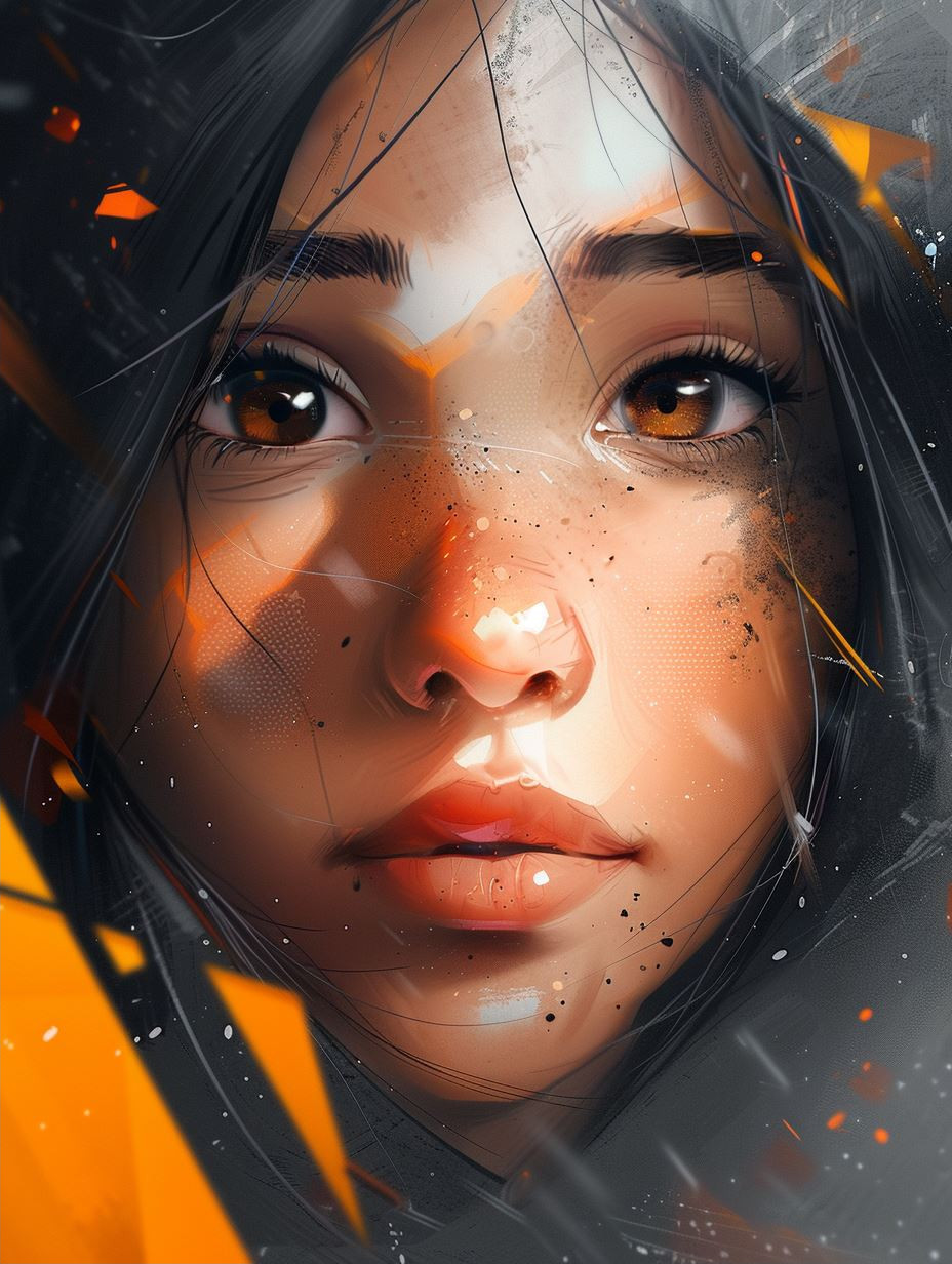 Ember Glow Digital Portraits - Image 2