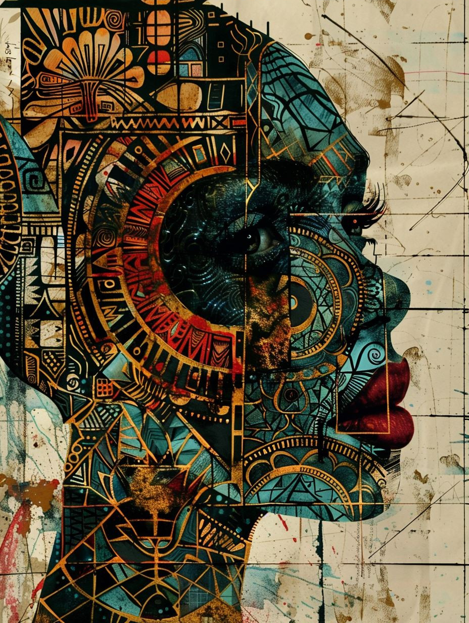 Mystic Ethereal Tribal Portraits - Image 3