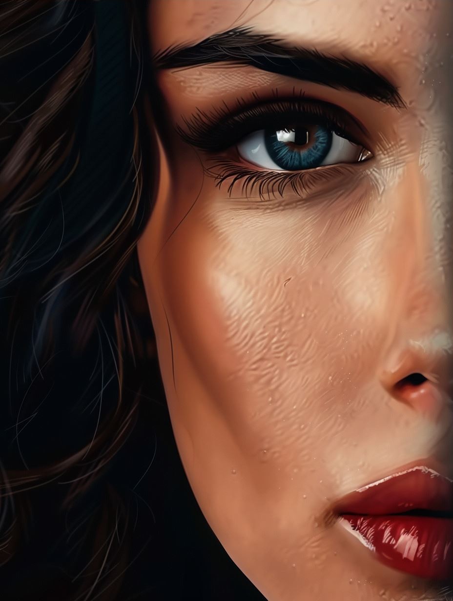 Hyper-Realistic Digital Portrait Glow - Image 3