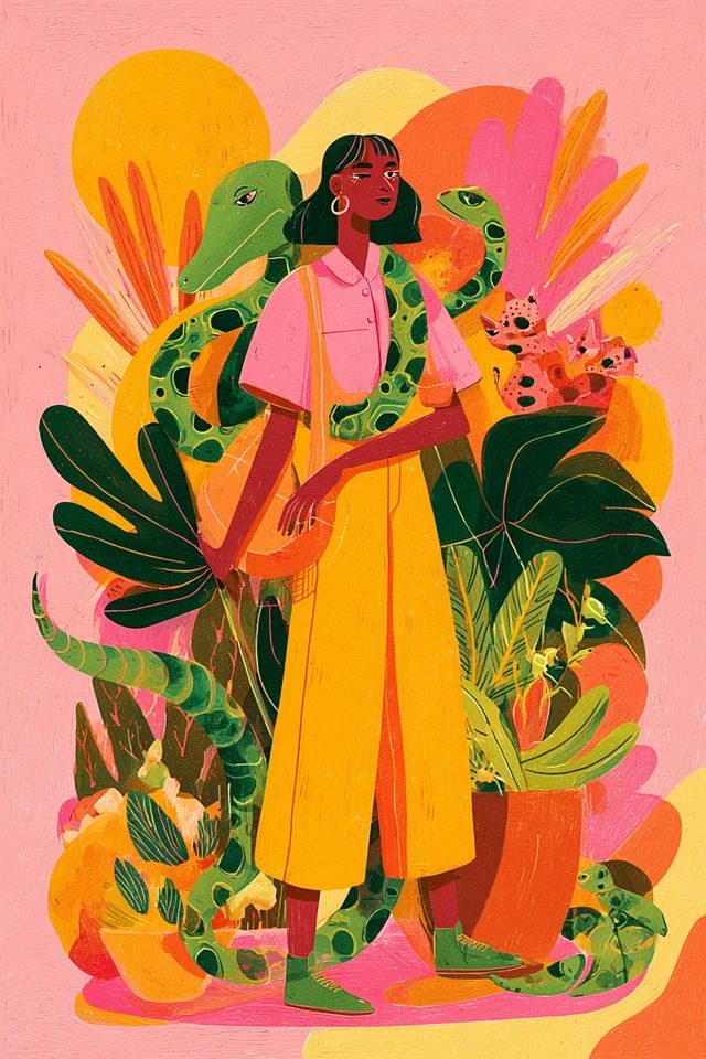 Tropical Serpent Dream - Image 1