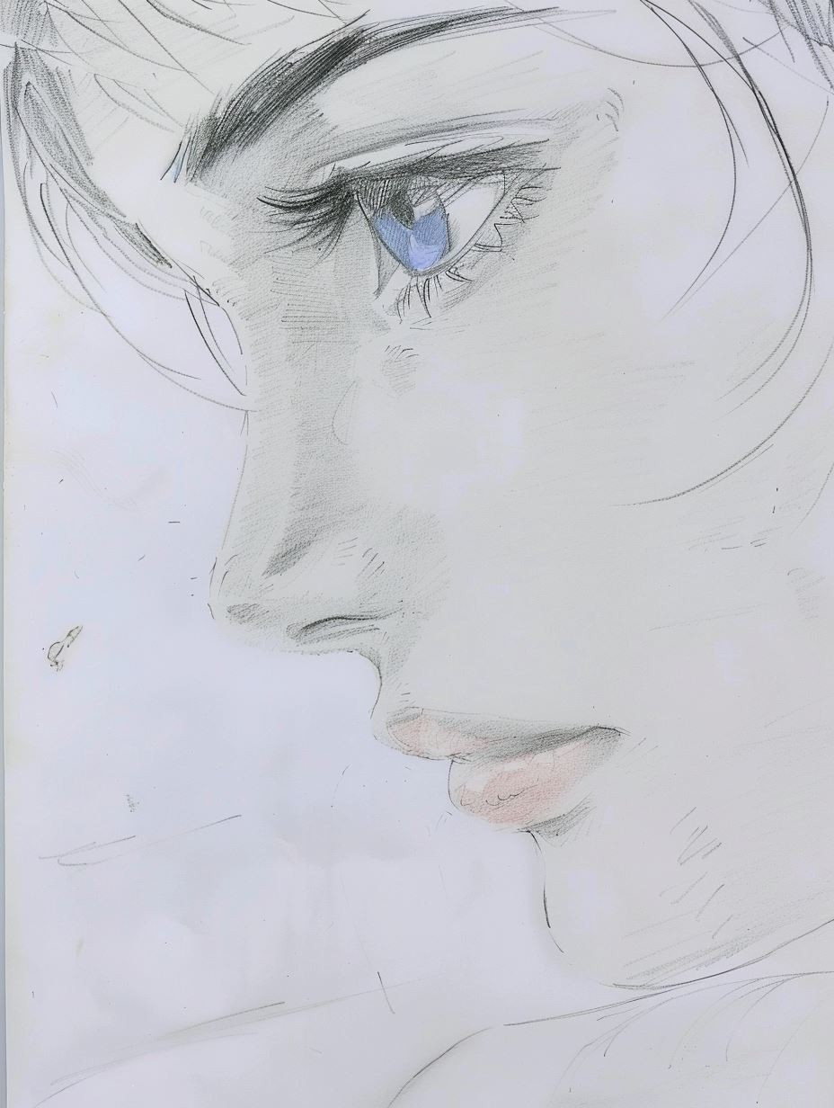 Ethereal Visions: Anime Portrait Studies - Image 4