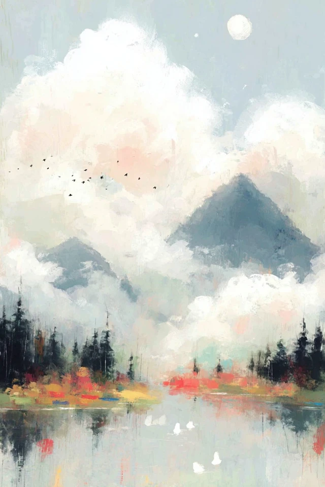 Soft Pastel Dream Portrait - Image 2