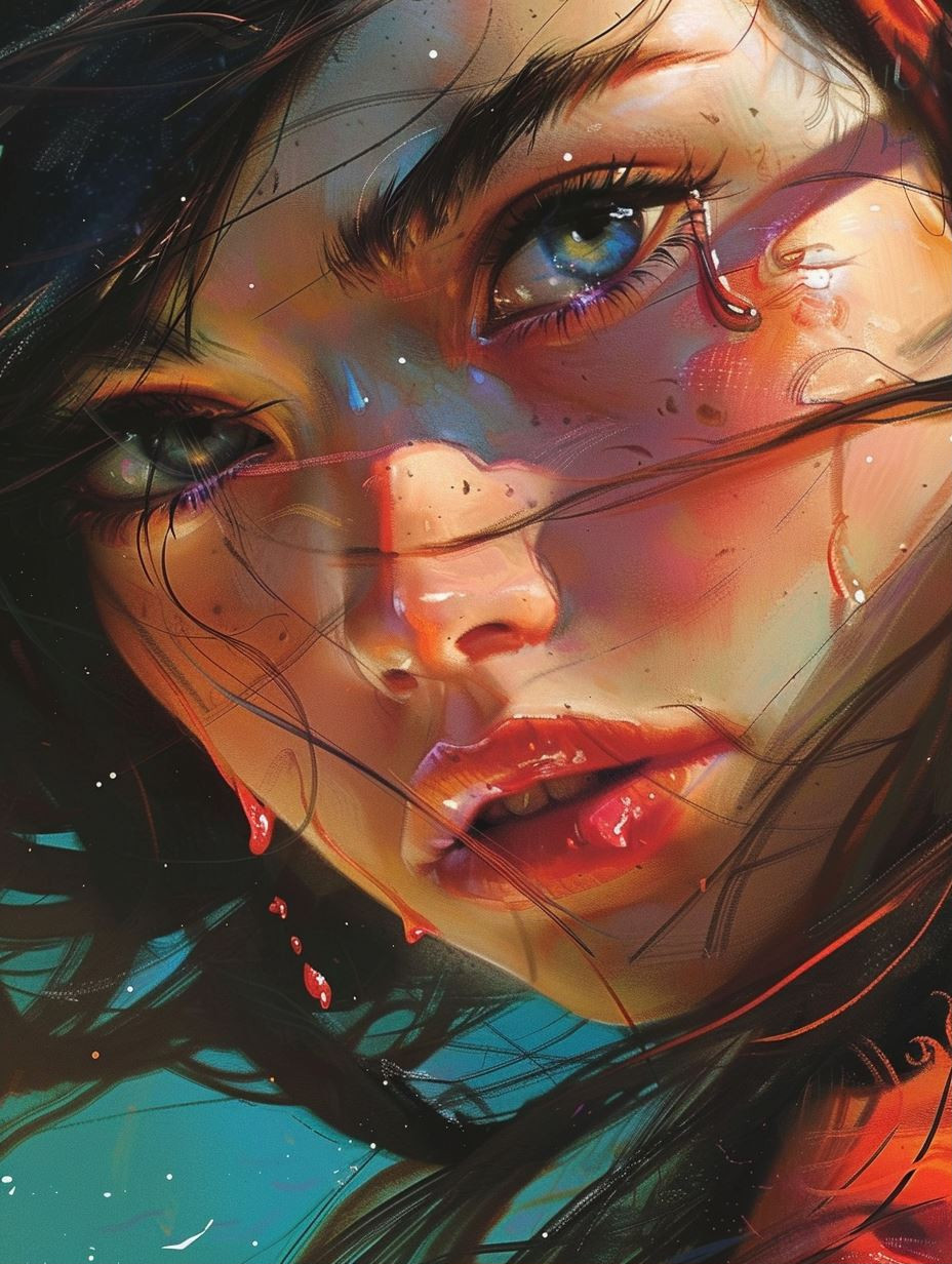 Ethereal Cinematic Portrait Study - Image 1
