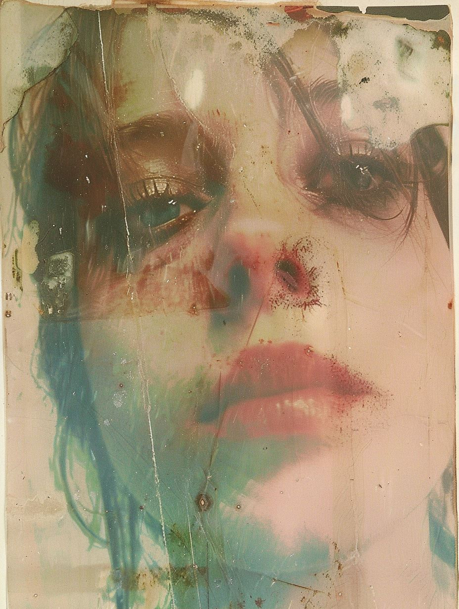 Ethereal Distorted Analog Portraits - Image 1