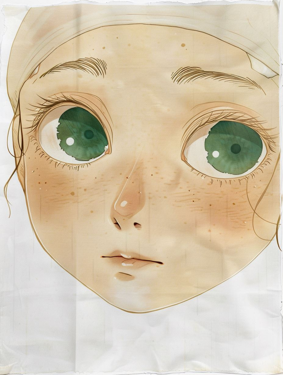 Ethereal Gaze: Soft Portrait Studies - Image 1