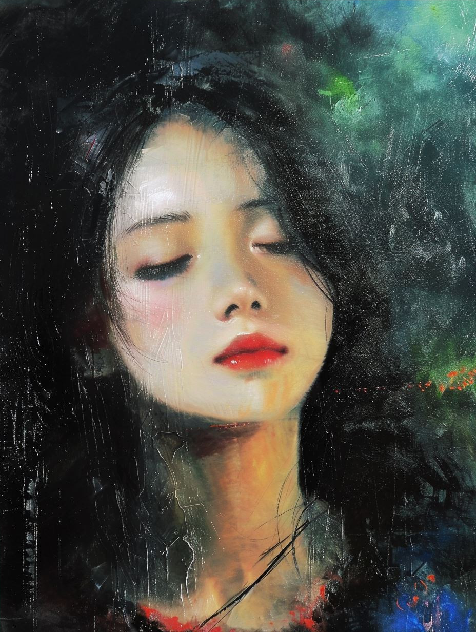 Ethereal Portraits in Moody Oil - Image 4