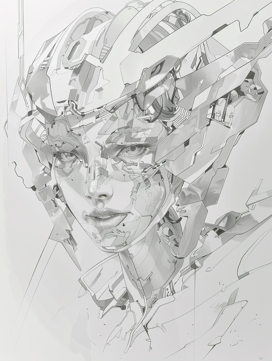 Fragmented Gilded Cybernetic Soul - Image 4