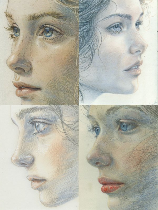 Four Visions of a Single Gaze