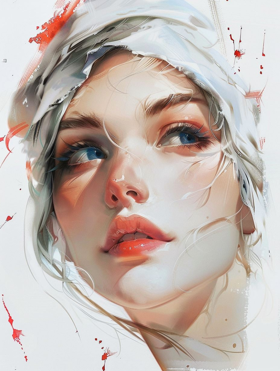 Ethereal Visions in Digital Paint - Image 2