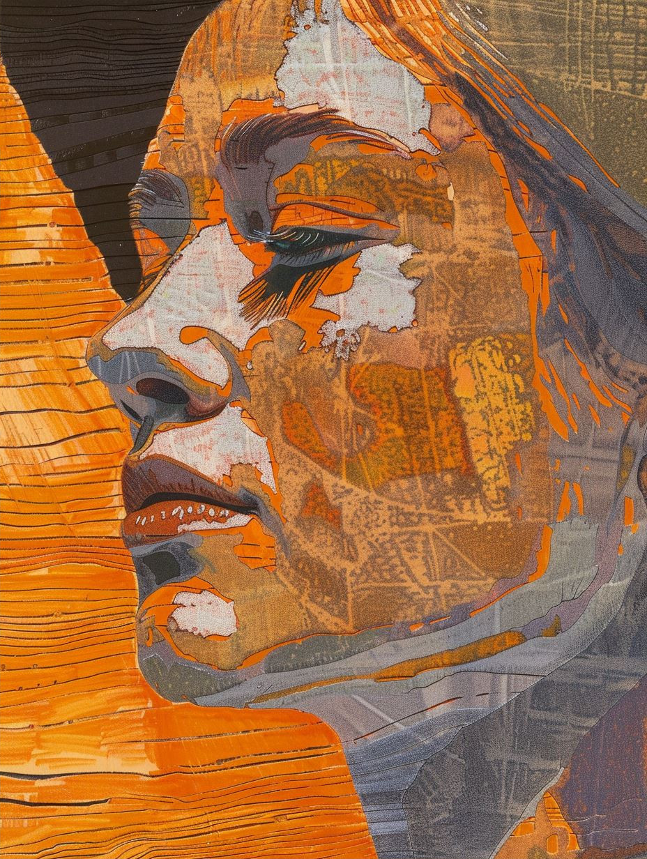 Fragmented Echoes of Orange - Image 2