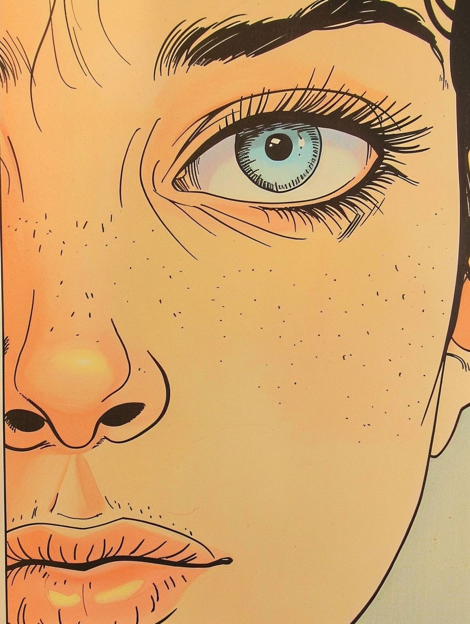 Modern Comic Portrait Study - Image 4