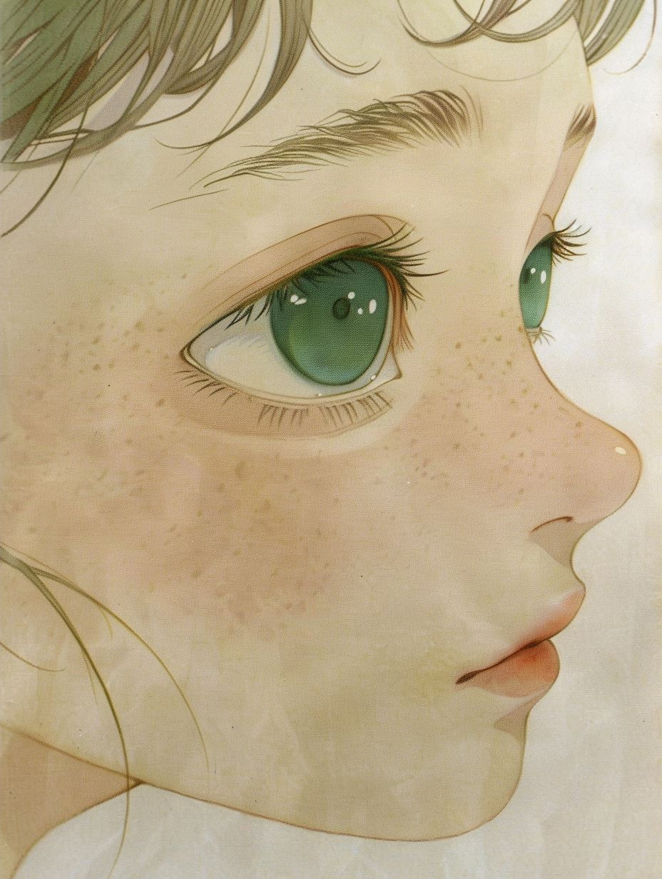 Ethereal Gaze: Soft Portrait Studies - Image 2