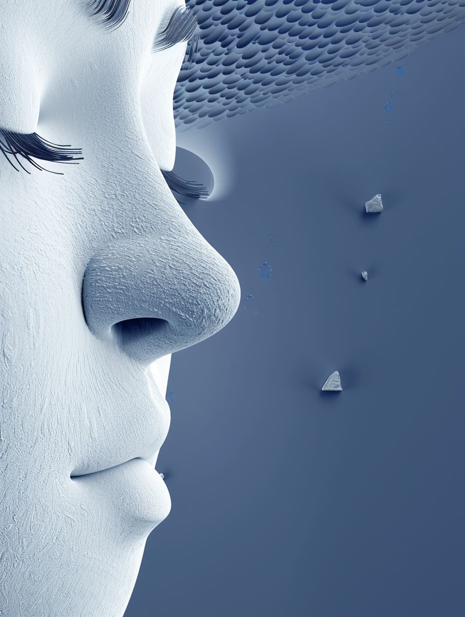 Ethereal Porcelain Digital Portraits - Image 1