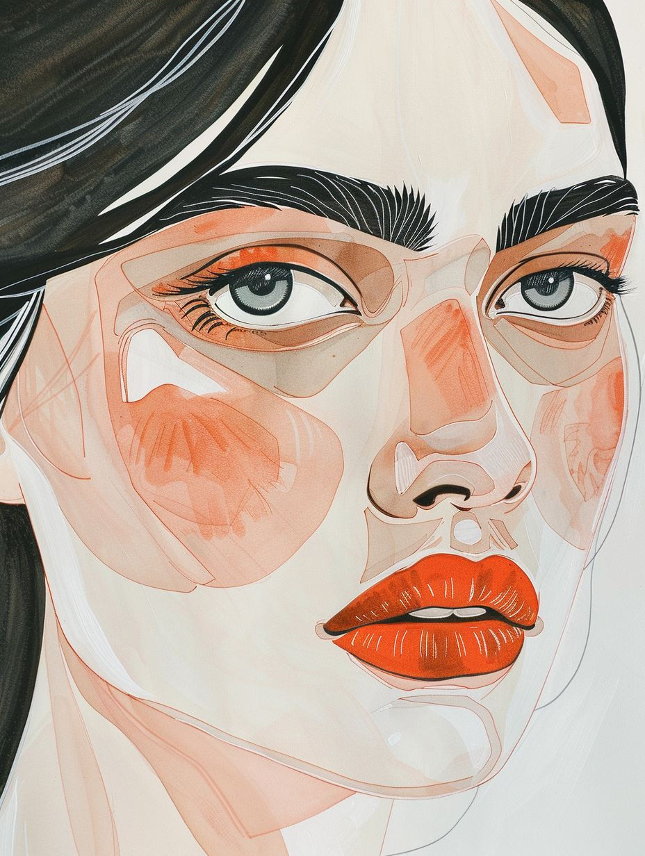 Modern Ethereal Portrait Studies - Image 3