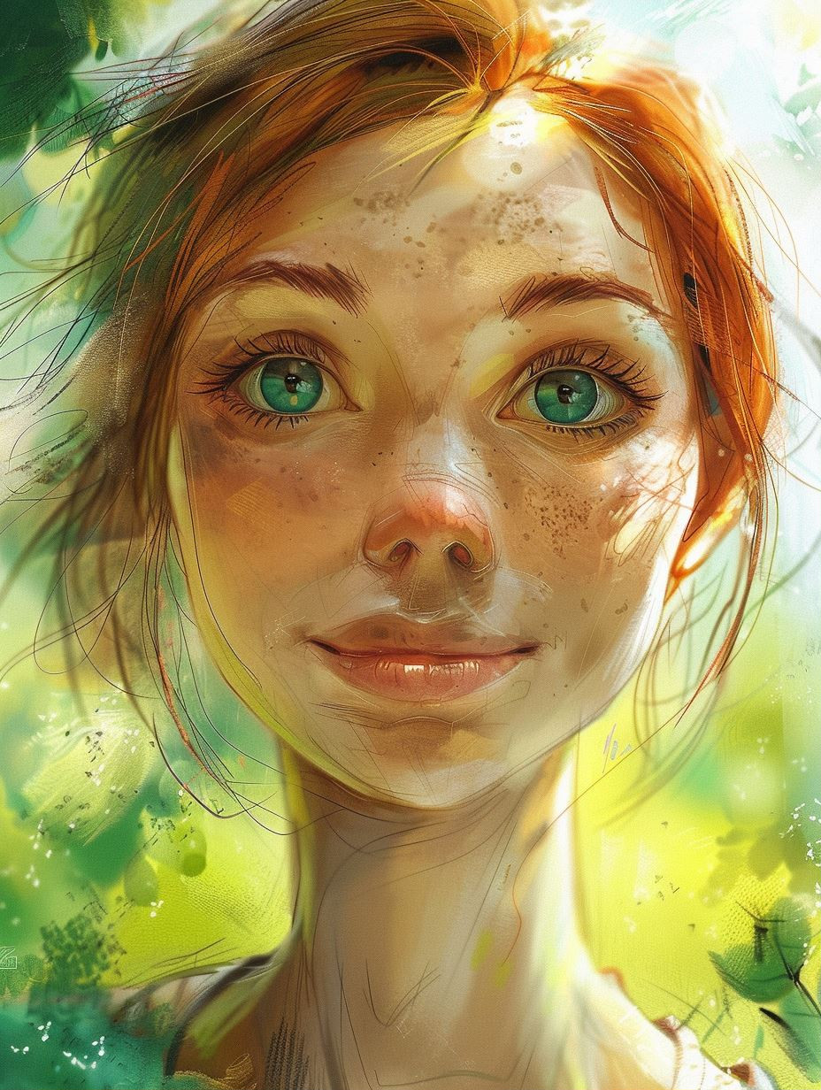 Ethereal Portraits of Sun-Kissed Beauty - Image 1