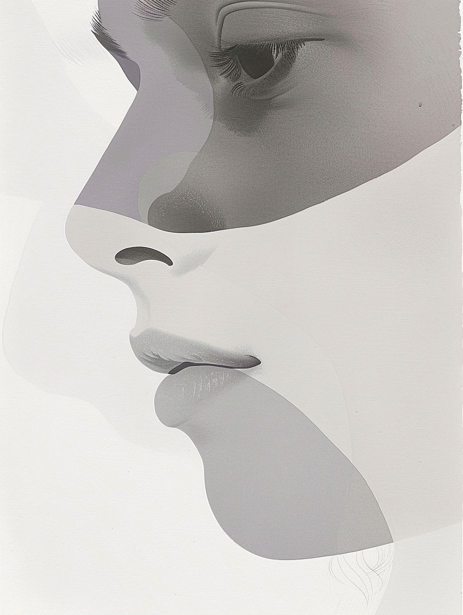 Prismatic Portraits: A Study in Layered Identity - Image 1