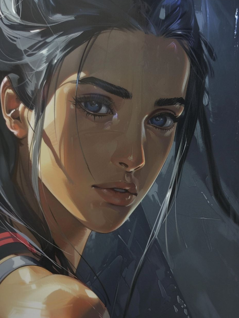 Moody Cinematic Character Concept Art - Image 3