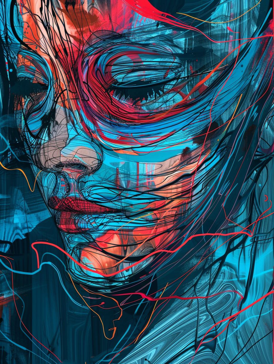 Fragmented Soul in Neon Flux - Image 1