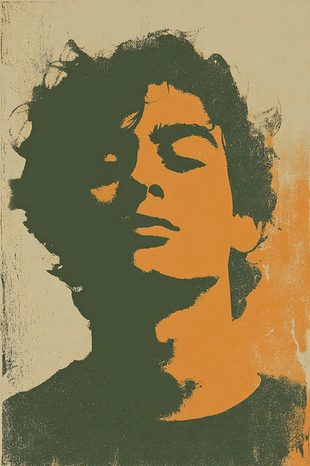 Rustic Ink Portrait - Image 1