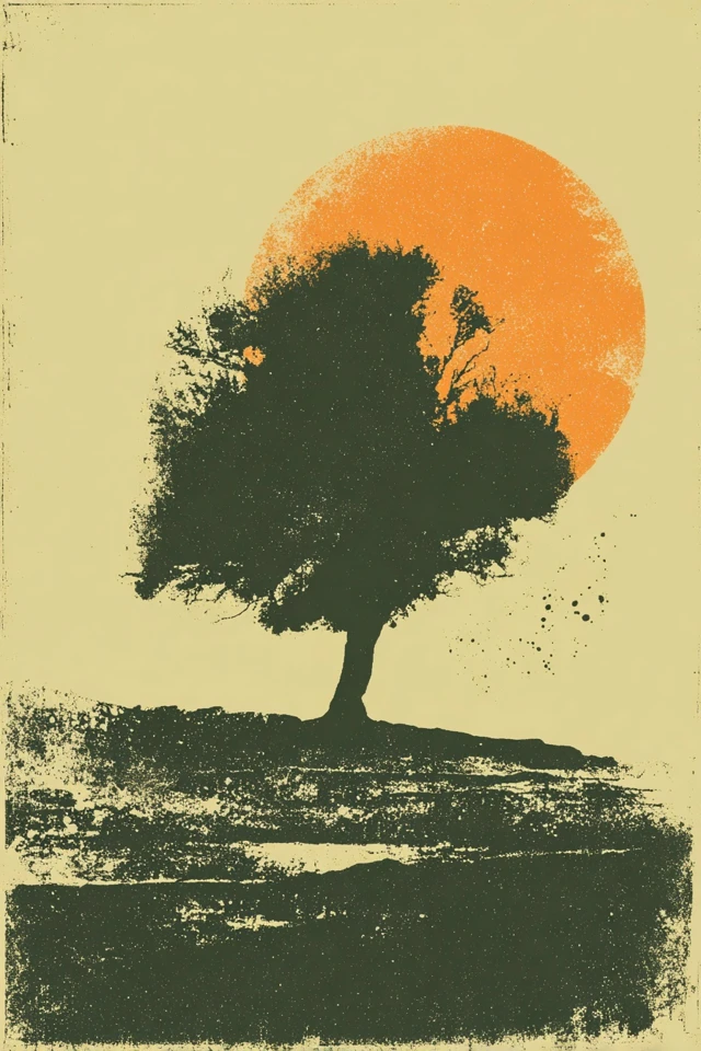 Rustic Ink Portrait - Image 5