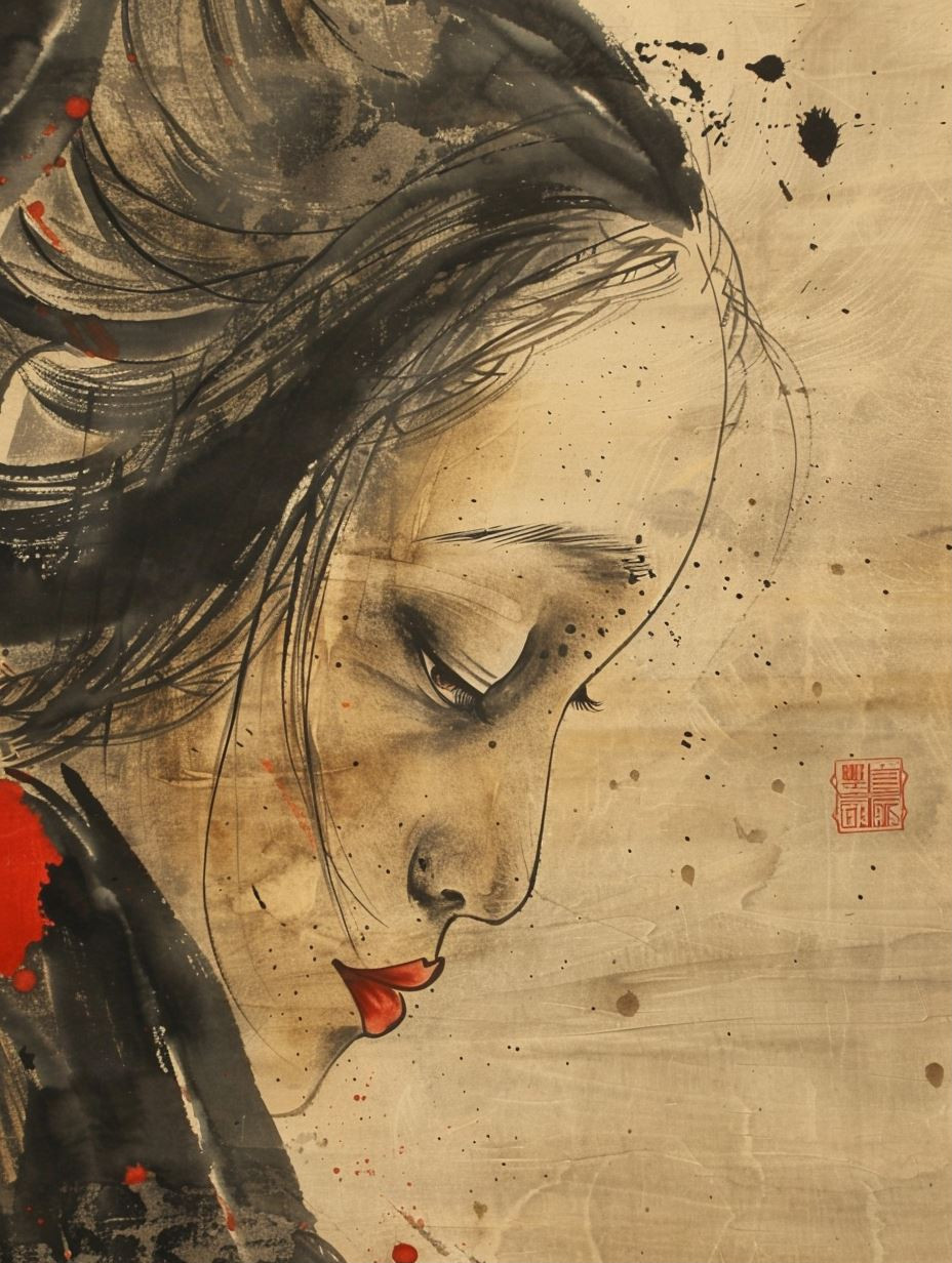 Ink Whispers: Four Faces of Elegance - Image 1