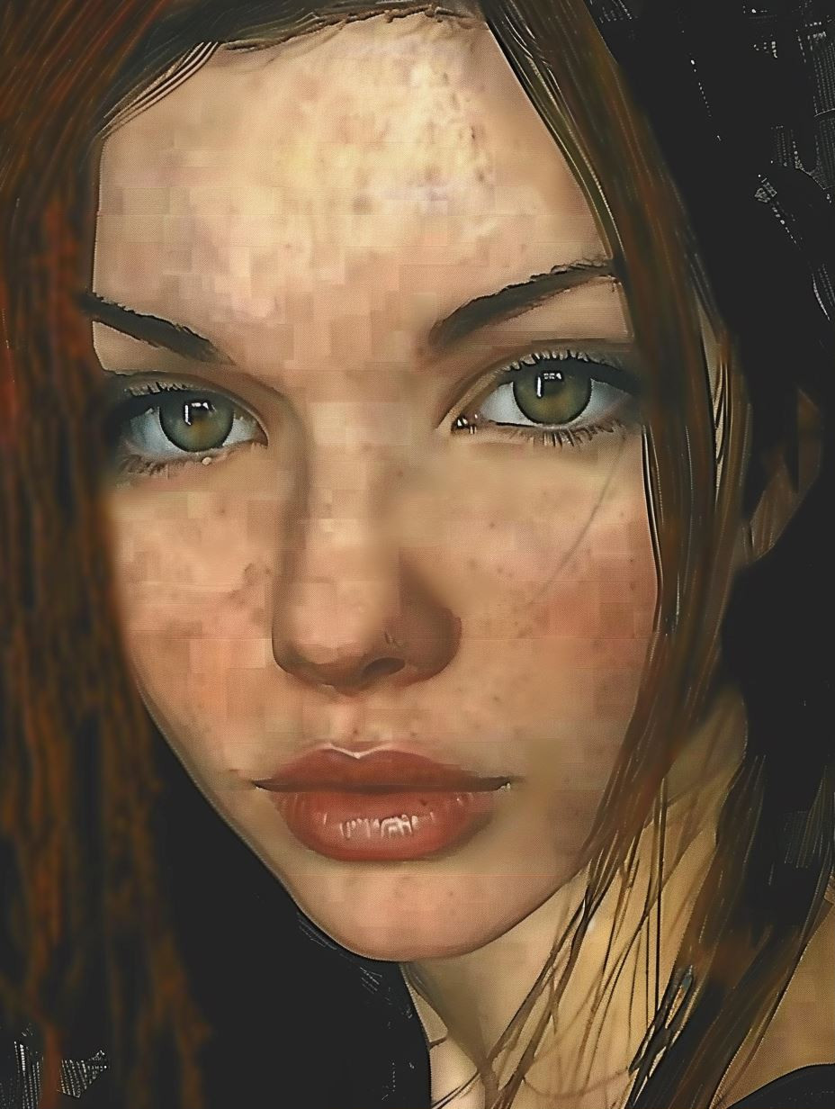 Moody Digital Oil Portraiture - Image 1