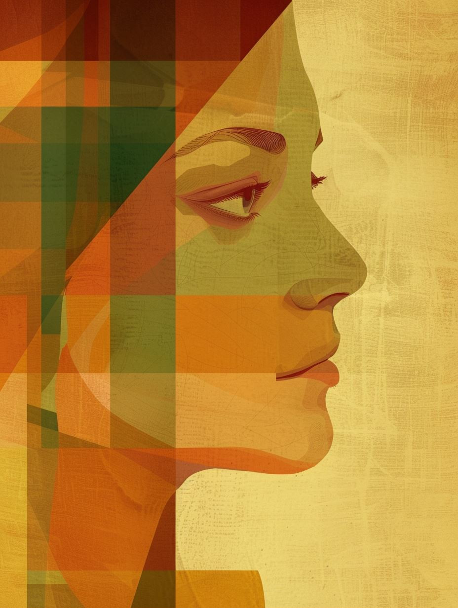 Geometric Layers of Golden Silence - Image 1