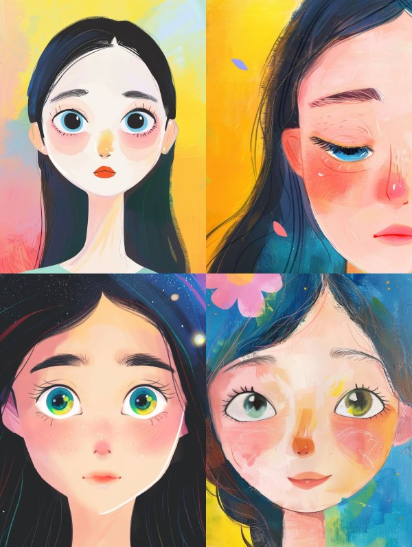 Whimsical Visions of a Dreamy Girl