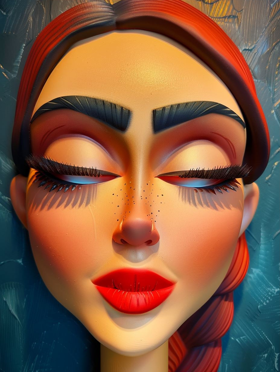 Velvet Dream Portrait - Image 3