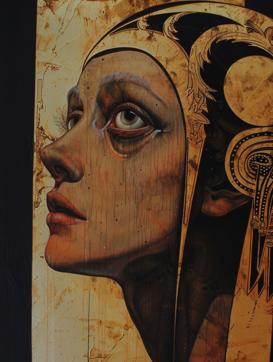 Mystic Gilded Portrait Series - Image 1