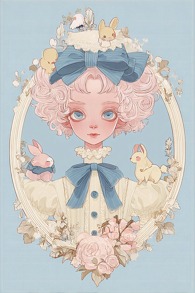 Pastel Bunny Dream - Image 1