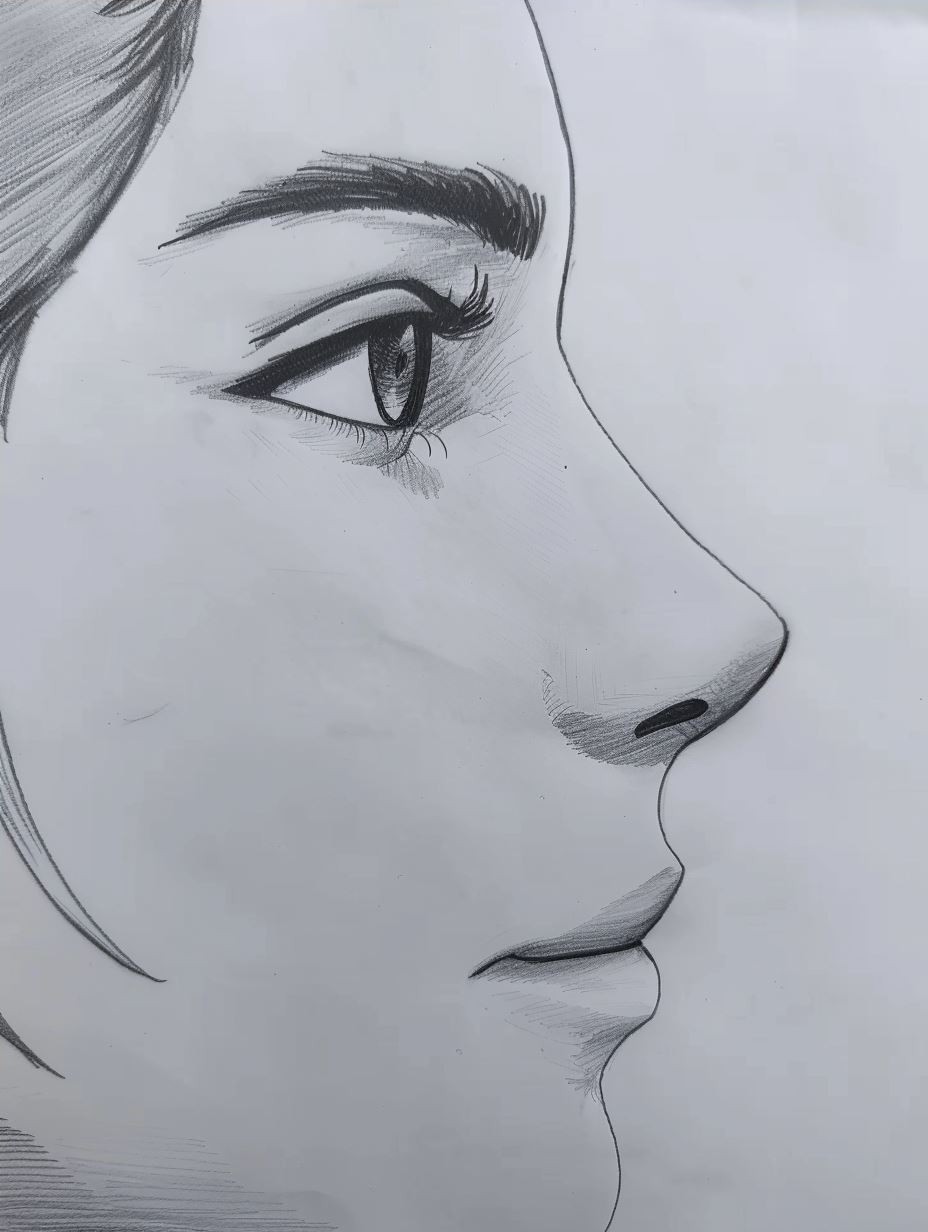 Ethereal Gaze Through Glass - Image 4