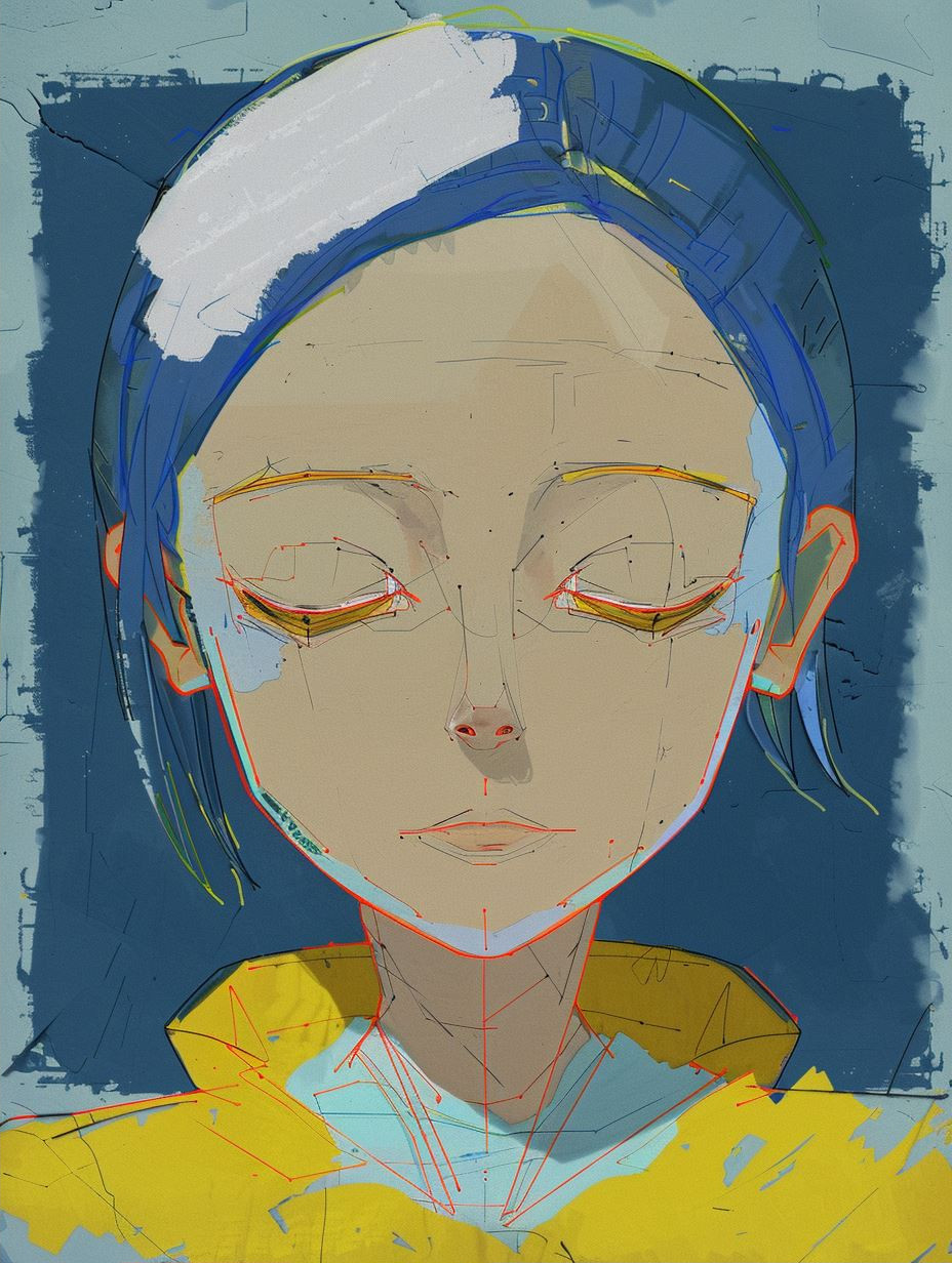 Fragmented Soul in Ochre - Image 2