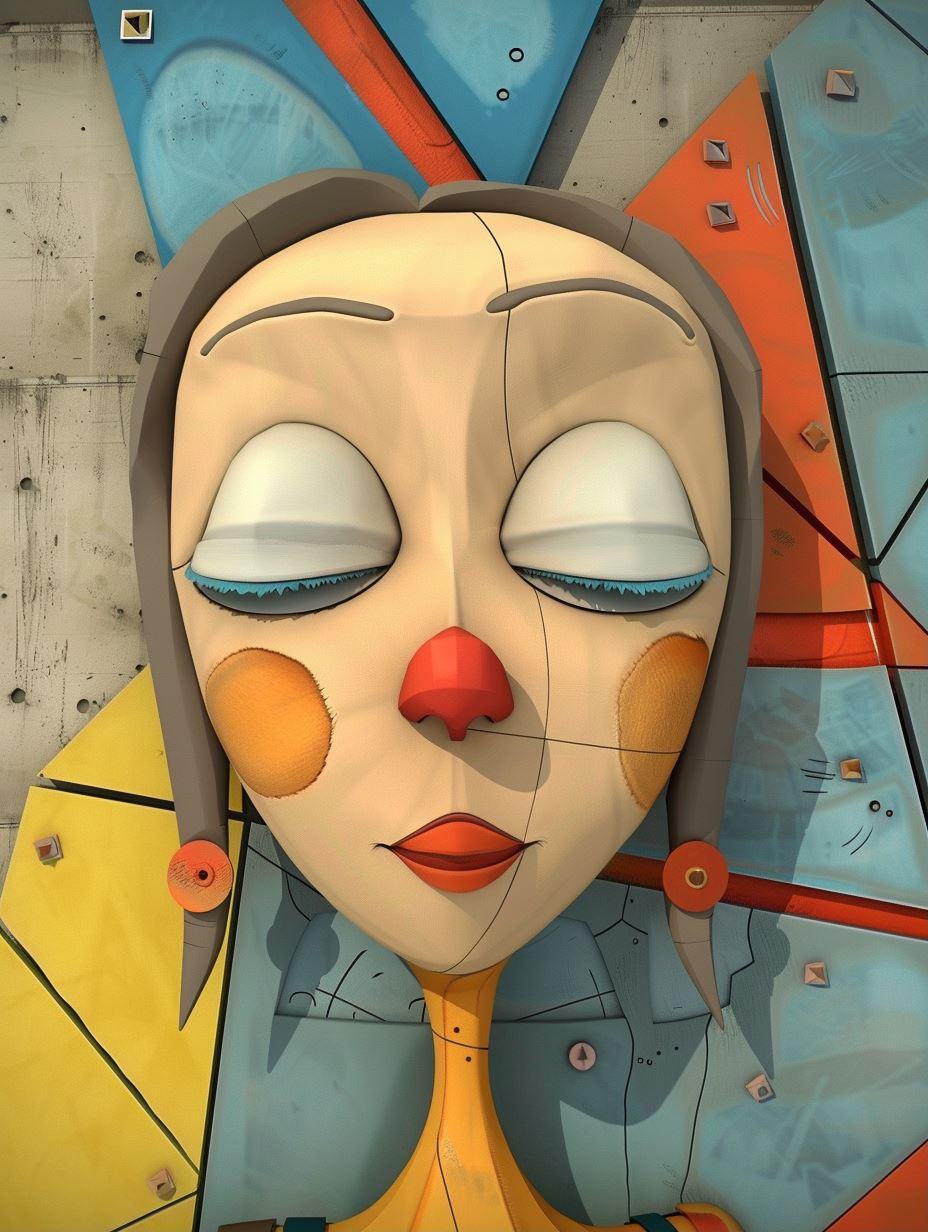Surreal Stylized Digital Portraits - Image 1