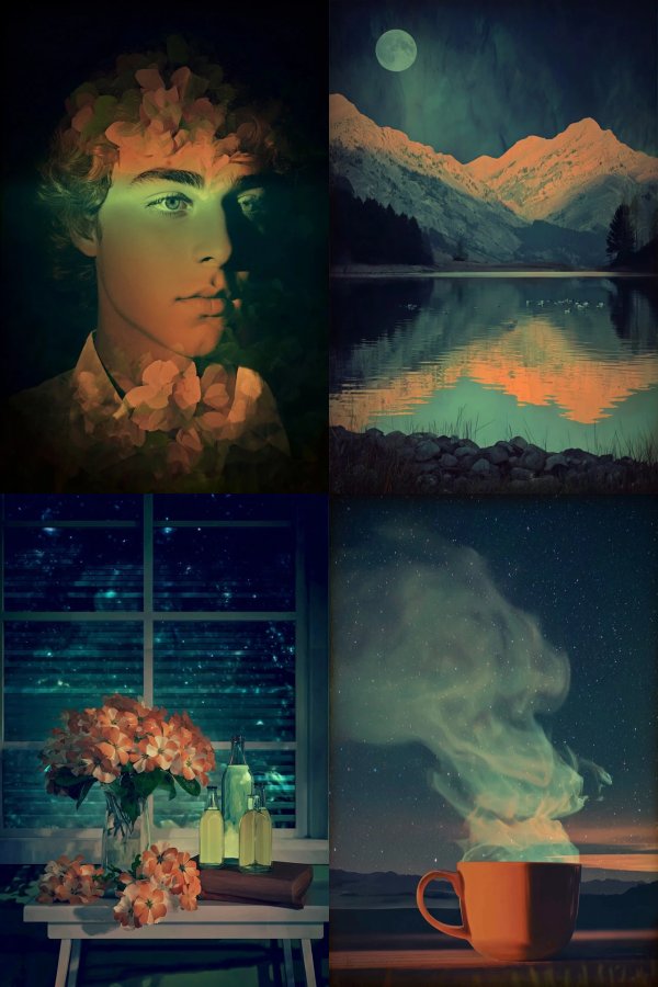 Dreamy Surrealist Mood Board