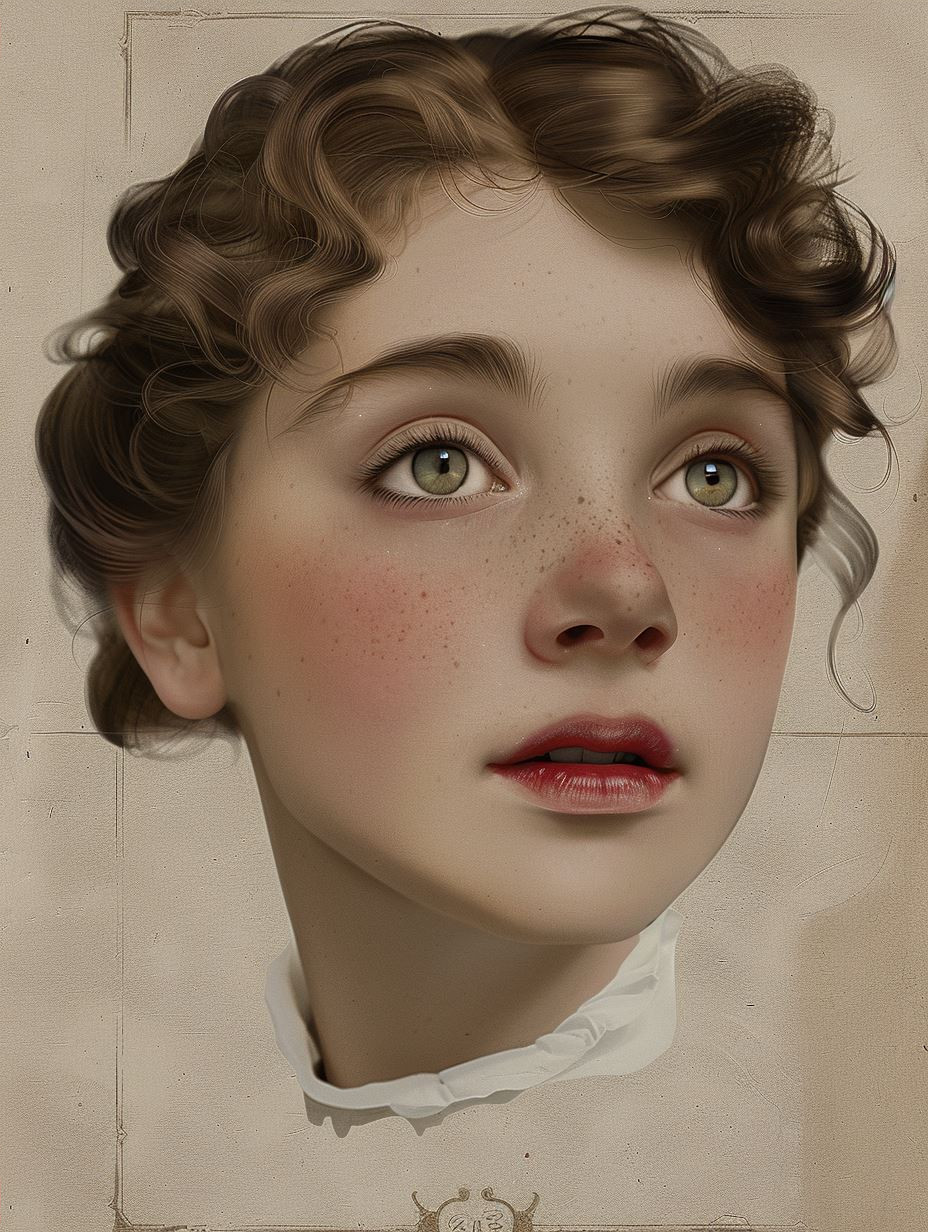 Vintage Ethereal Portrait Studies - Image 4
