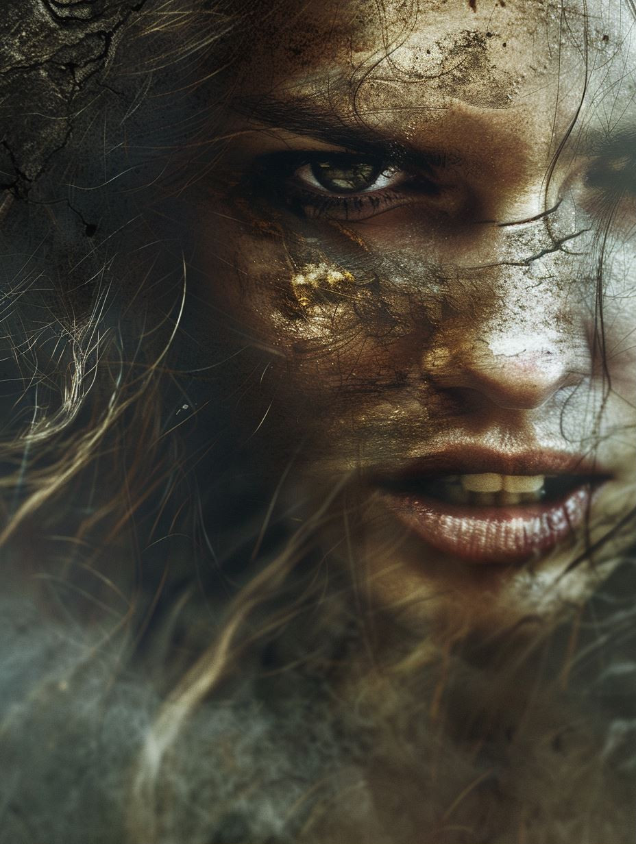 Visceral Gritty Cinematic Portraits - Image 1