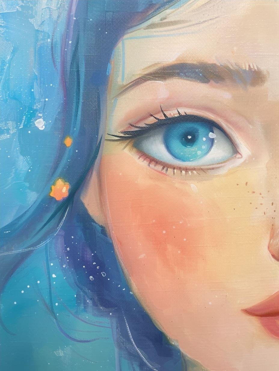 Ethereal Gaze of Dreamy Portraits - Image 4