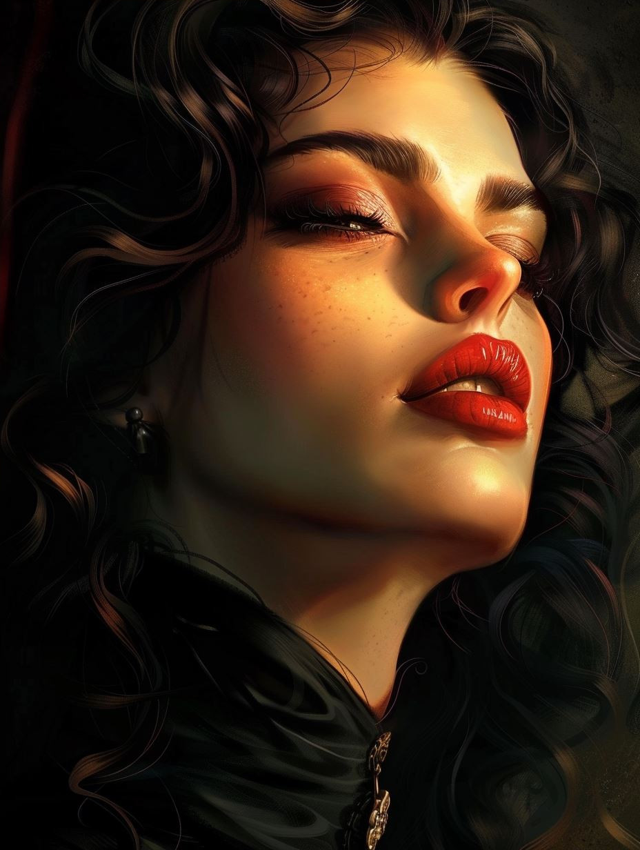 Mystic Shadows and Crimson Lips - Image 4