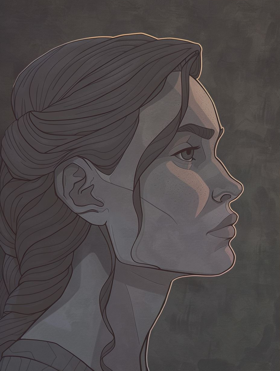 Earthen Skin Cracked Portrait - Image 3