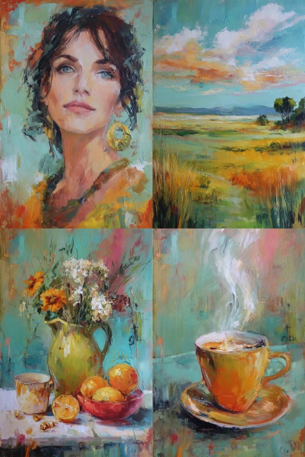 Vibrant Impressions of Life