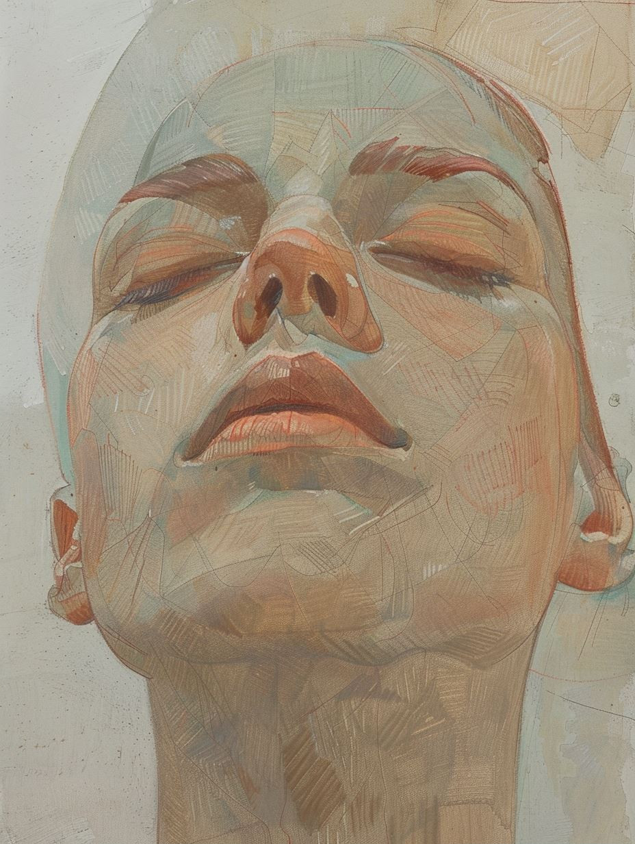 Ethereal Gaze: A Study in Light and Form - Image 2