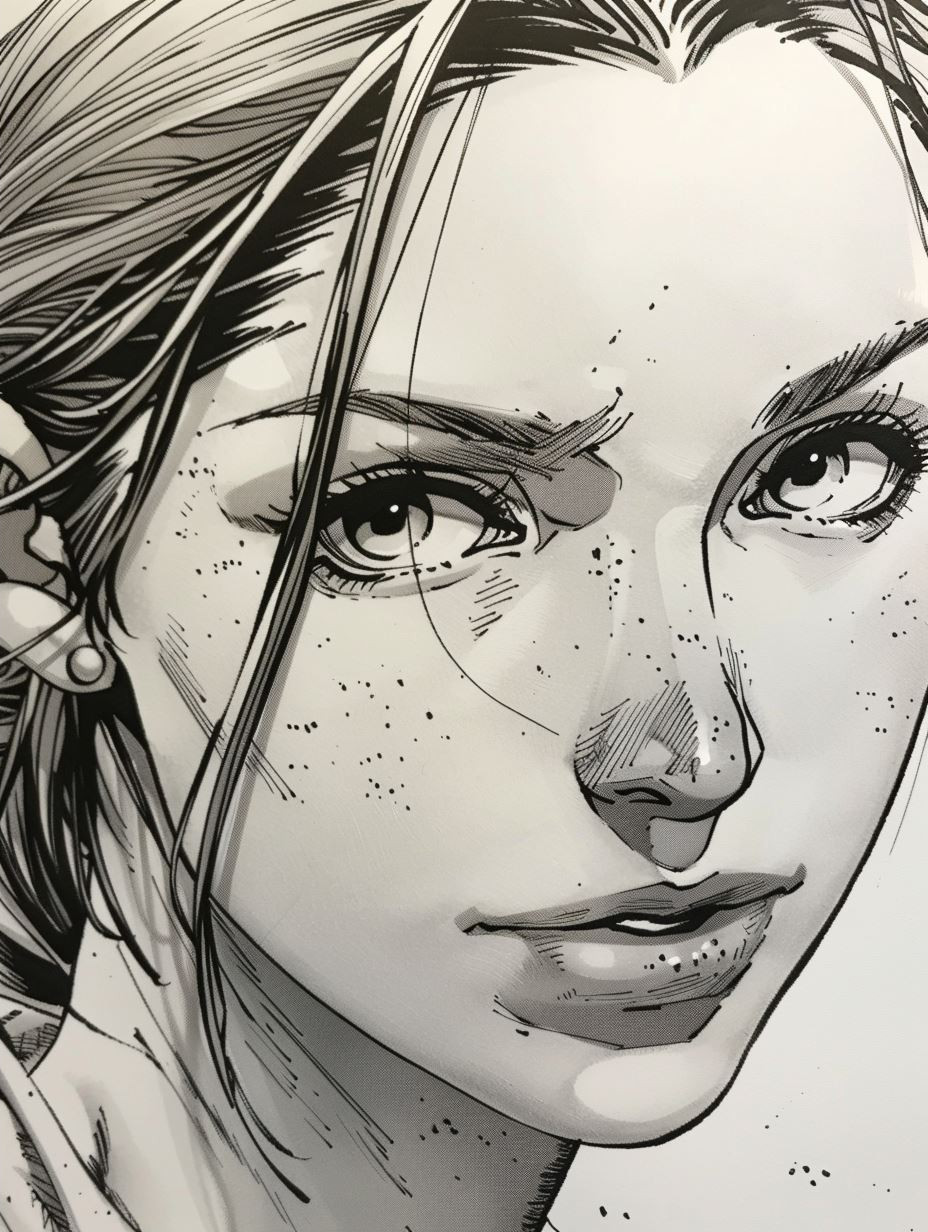 Expressions of Strength: Ink Portraits - Image 2