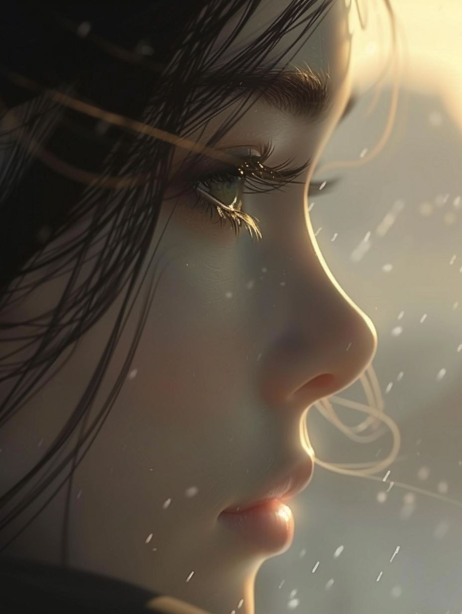 Ethereal Whispers of Silent Grace - Image 2